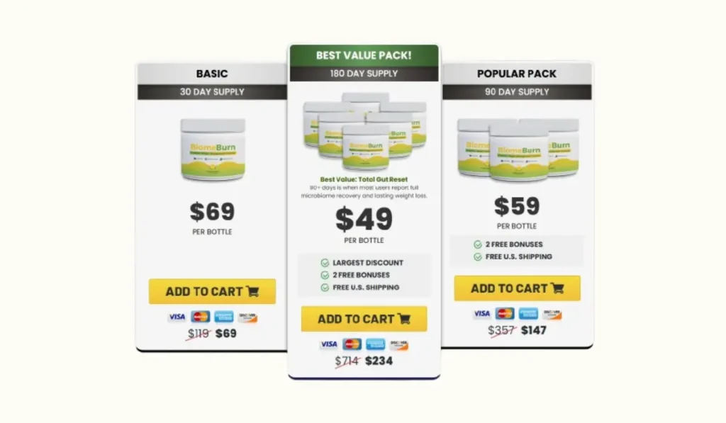 Biome Burn Price