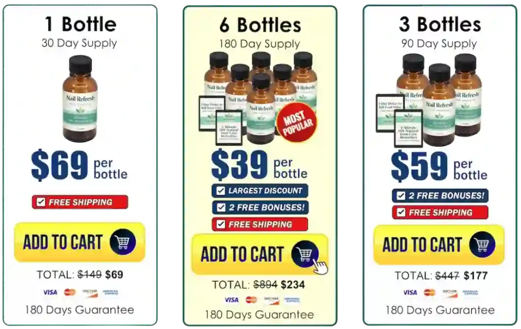 Nail Refresh Pricing